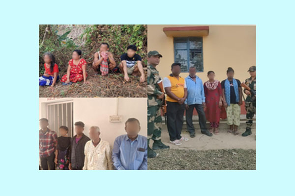 19-Bangladeshis,-3-Indians-Apprehended-for-Border-Breach-in-Tripura