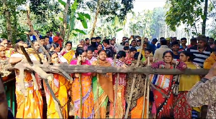 Houses-of-Bengali-families-demolished-Tripura 