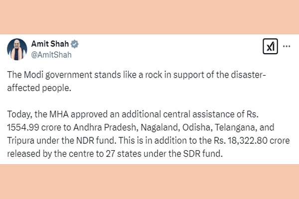 MHA-Approves-Rs-288.93-Crore-Aid-for-Tripura-Flood-Relief