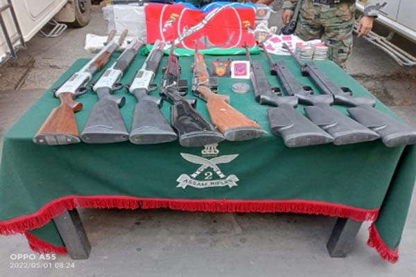 Mizoram-arms-seize-Assam-Rifles