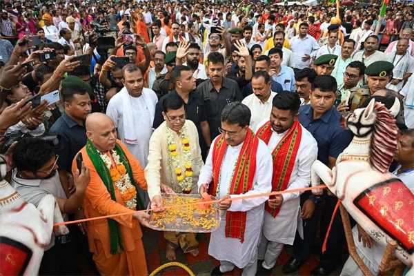 Tripura-CM-ISKCON-Rath-yatra-2024