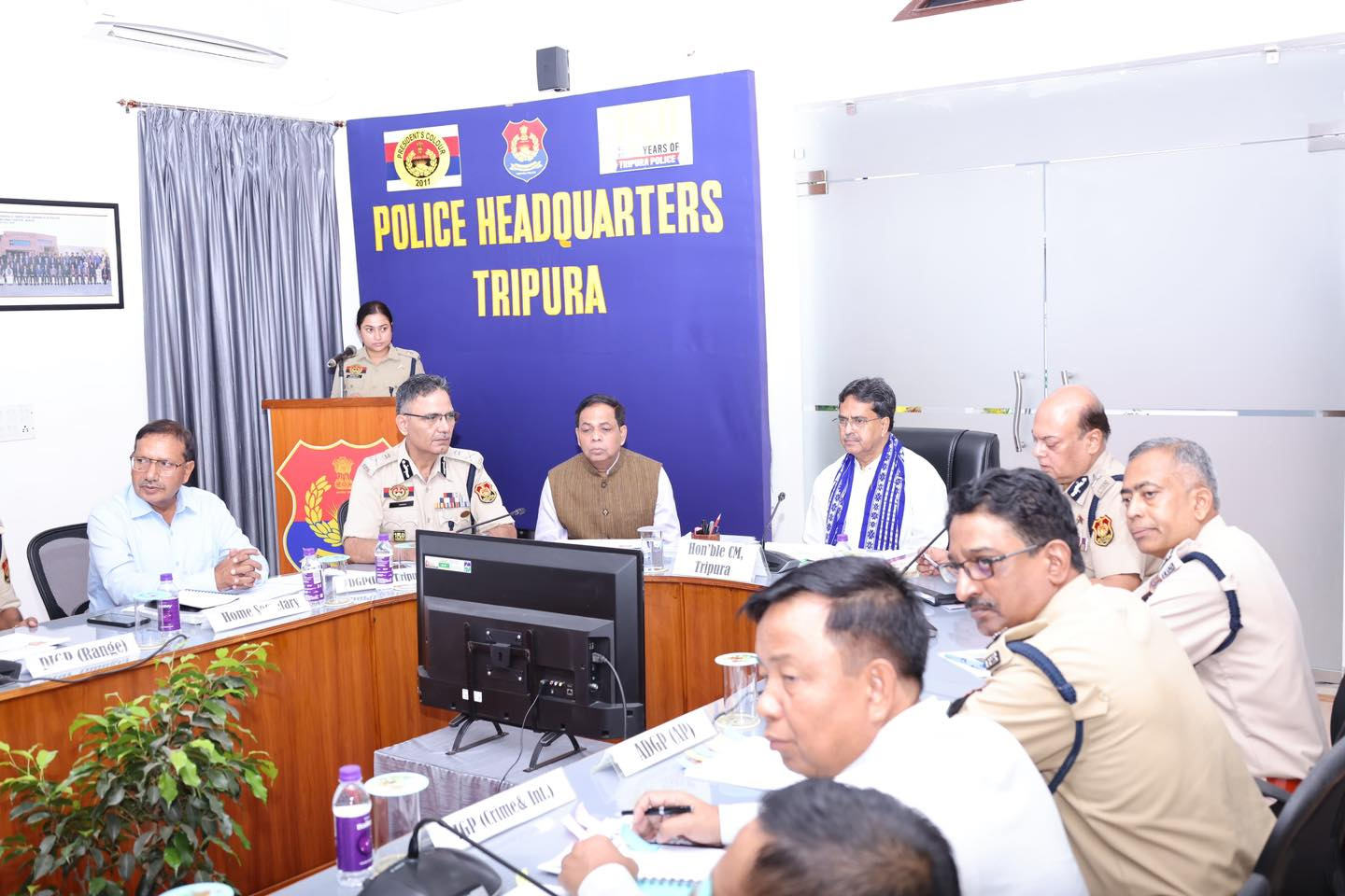 Tripura-Police-CM-Dr-Manik-Saha