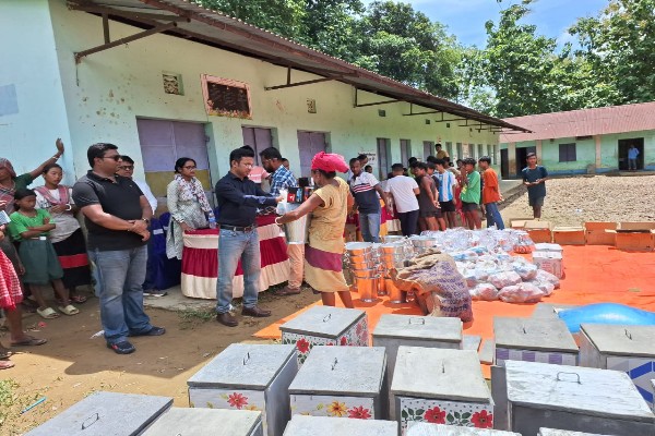 Tripura-flood-TCS-officers-sabroom