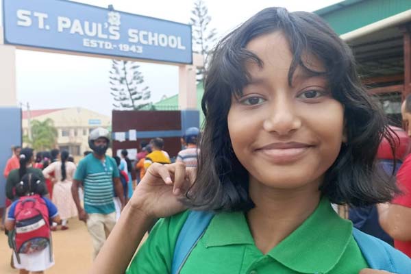 5th standard student reminds: Trees are most important for Earth