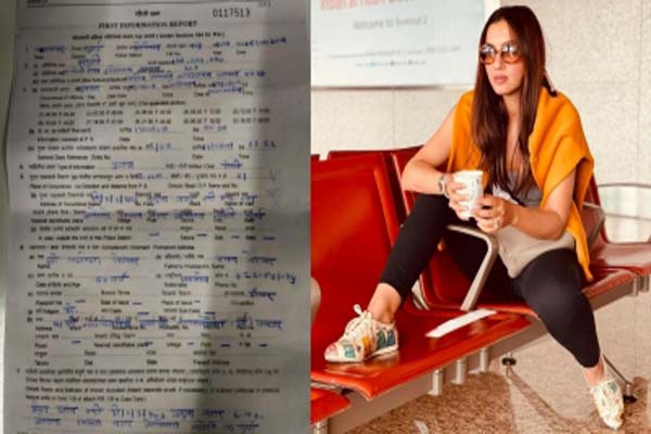 bmc cops book actress gauahar khan for flouting covid norms