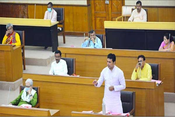assembly budget session tripura cm says commission formed to probe 10323 mess report soon