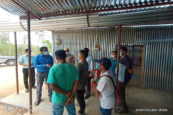 haduklak para in tripura offers hopes to bru refugees