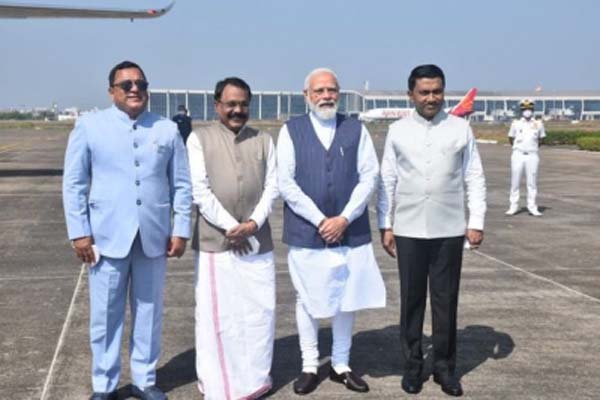 pm modi inaugurates projects worth rs 650 cr in goa