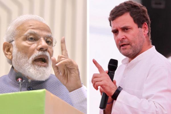 pm modis all out attack on rahul gandhi congress