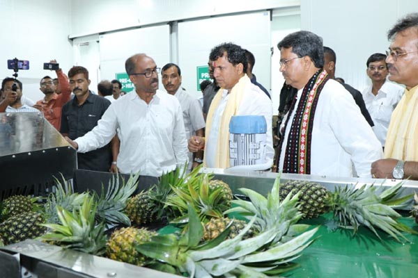 Tripura : CM inaugurates First-ever Integrated Pack House in Nagichhara 