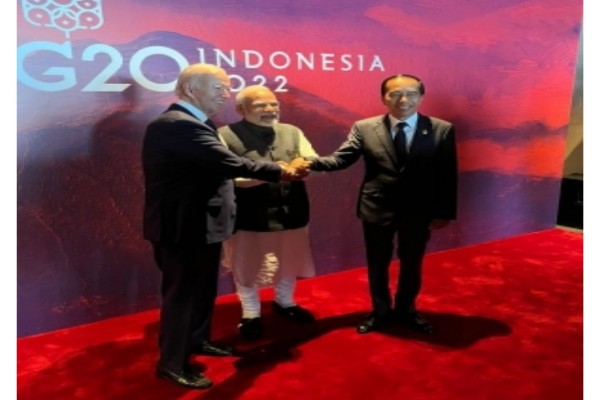 pm modi interacts with world leaders at bali g20 summit shares pics