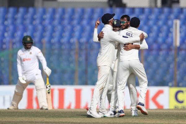 1st test day 4 zakir hasan scores century on debut but india edge closer to victory