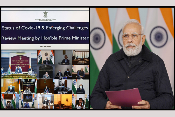 pm chairs high level meeting on covid-19 situation states advised to ensure operational readiness of hospital infrastructure