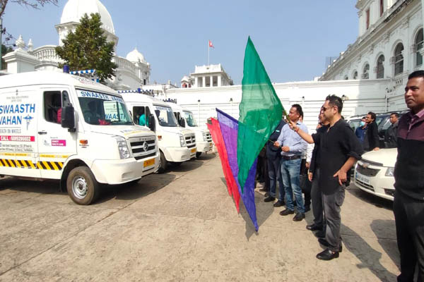 tipra motha chief launches three more mobile medical units for far flung areas