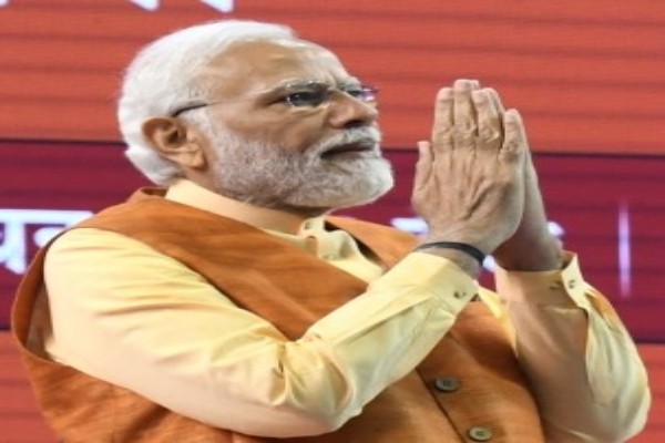 their courage motivates us to build strong india pm modi pays tribute to pulwama heroes