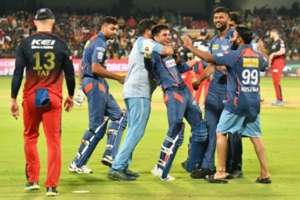 ipl 2023 stoinis fifty poorans blitz power lsg to last-ball thrilling win over rcb