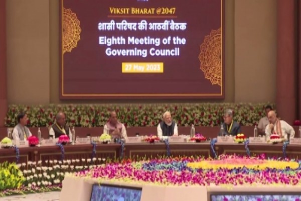 niti aayogs 8th governing council meeting focuses on viksit bharat 2047 role of team india pm modi chairs meeting