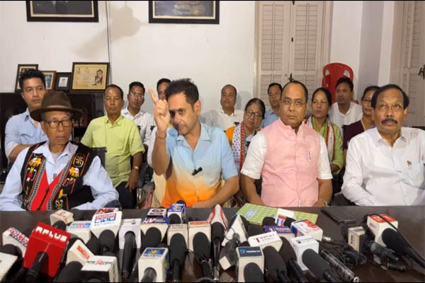 pradyot slams state govt on budget allocation for ttaadc press club  condemns pradyots behaviour with media person