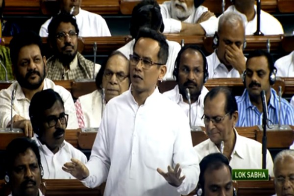 bjp raises eyebrows as gaurav gogoi replaces rahul gandhi in no-confidence motion discussion