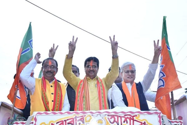 pm modis leadership propels bjp to triumph in 3 states says tripura cm dr saha