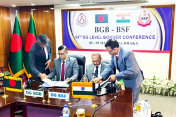 india-bangladesh dg-level border conference  joint efforts to curb human trafficking crimes