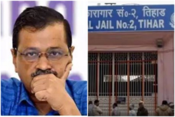 kejriwals first night in jail restlessness home-cooked meals