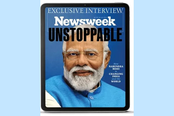 modis global image soars newsweek hails him as unstoppable