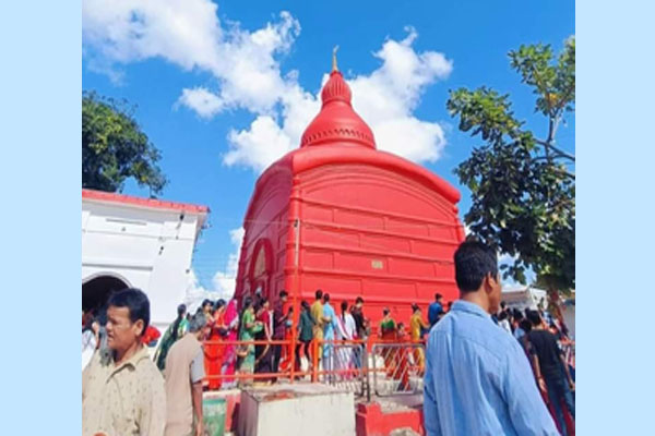 tripura news authority warns against misusing tripura sundari temple image