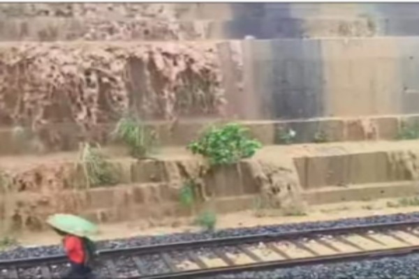 northeast news landslides isolate northeastern states including tripura as train tracks wash away
