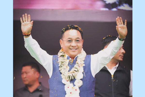 northeast news skm clinches 31 seats in sikkim prem singh tamang staked claim to form government pm congrats