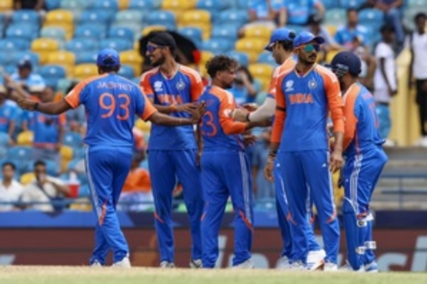 bumrahs bowling brilliance suryakumars 50 lead india to t20 wc win against afghanistan
