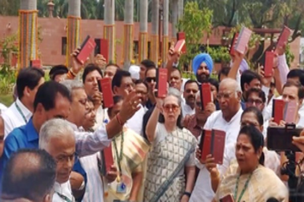 rahul gandhi promises vigilant opposition india bloc will maintain pressure demand accountability