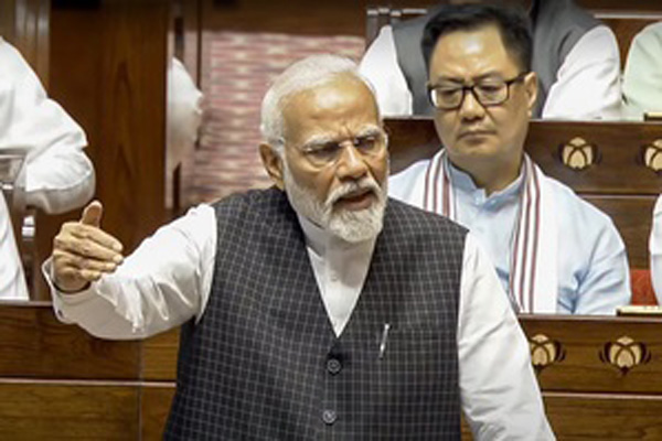 pm modi slams oppositions samvidhaan bachaao campaign talks about two more decades of bjp rule