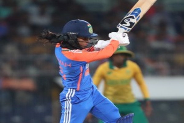 rodrigues late surge not enough as sa triumphs over india in first womens t20i