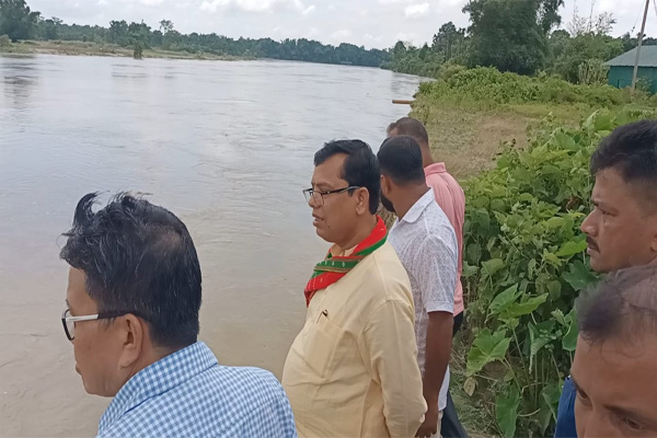 tripura news homes threatened by erosion as manu river breaches banks submerges villages