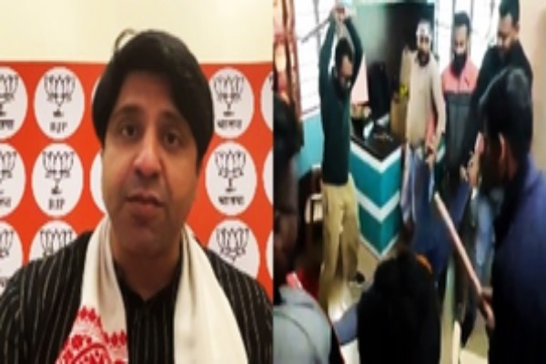 another talibani video from bengal bjp spokesperson questions silence of opposition leaders