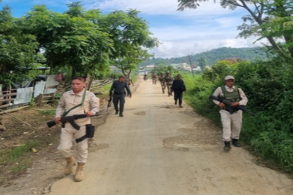 suspected militant ambush in manipur crpf jawan killed patrol party attacked in jiribam