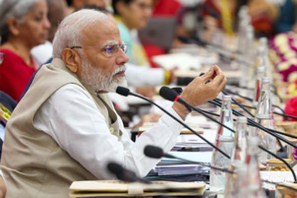 viksit bharat  2047 pm modi urges states for investor-friendly environments at niti aayog meeting