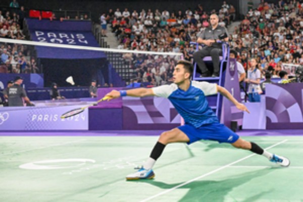 paris olympics 2024 lakshya sen topples third seed jonatan christie book a place pre-qtr