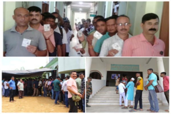 tripura panchayat polls sec reports 80 pc voter turnout amidst stray incidents of violence