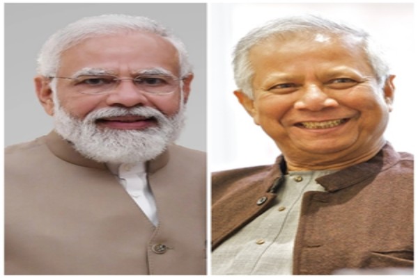 md yunus sworn in as bdesh interim head pm modi congrats calls for peace and minority safeguards