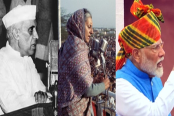 pm modis 11th independence day speech a new benchmark in indias political history