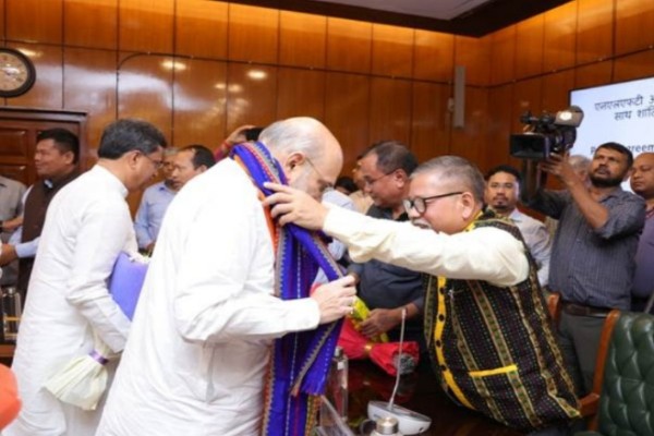 northeast sees 12 peace accords signed over 10000 militants join mainstream amit shah