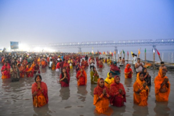 chhath puja 2024 from nahai khai to arghya uncov---