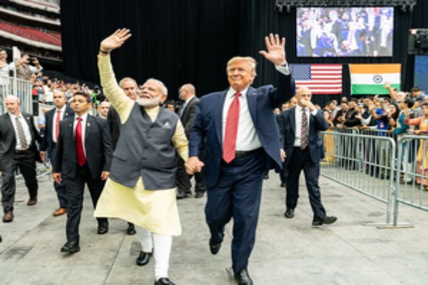 together for global peace modi congratulates trump on victory pledges stronger ties