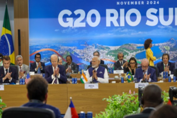 india leads by example in climate action pm modi asserts at g20