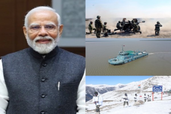 pm modi hails bsf as a critical line of defence on raising day