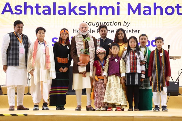 ashtalakshmi mahotsav northeast to propel indias growth in the 21st century says pm modi