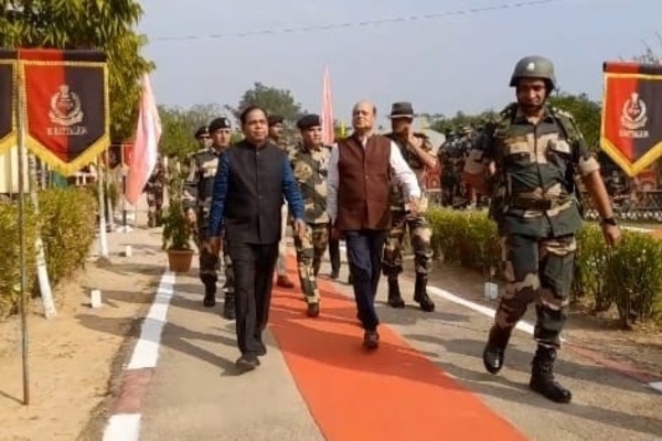 tripura key border security discussions held at nc nagar bop ahead of nec session in agartala