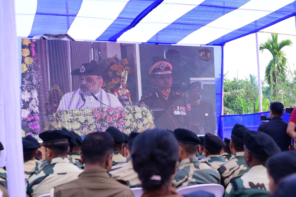 hm amit shah inaugurates inr 55 crore modern accommodations for bgf at agartala and petrapole land ports